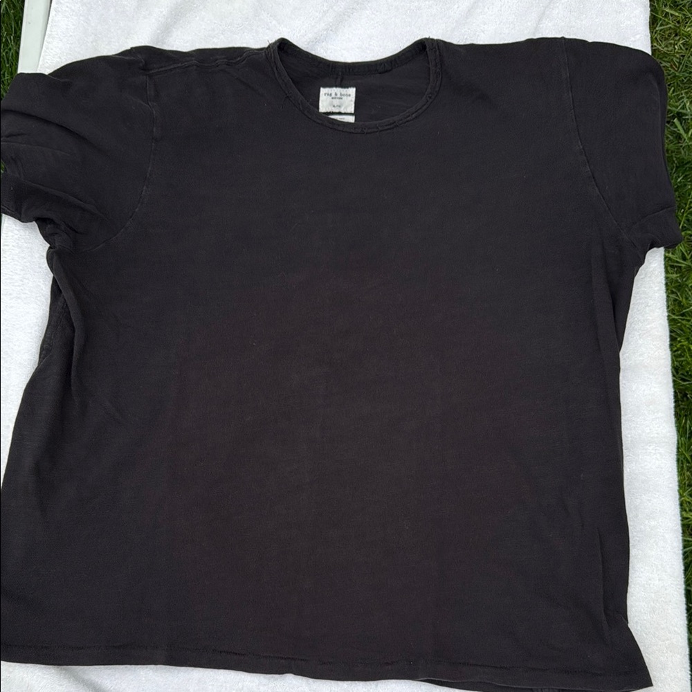 Rag & Bone Short Sleeve Tee Crew Neck